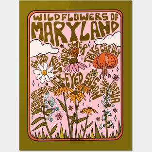 Maryland Wildflowers Posters and Art